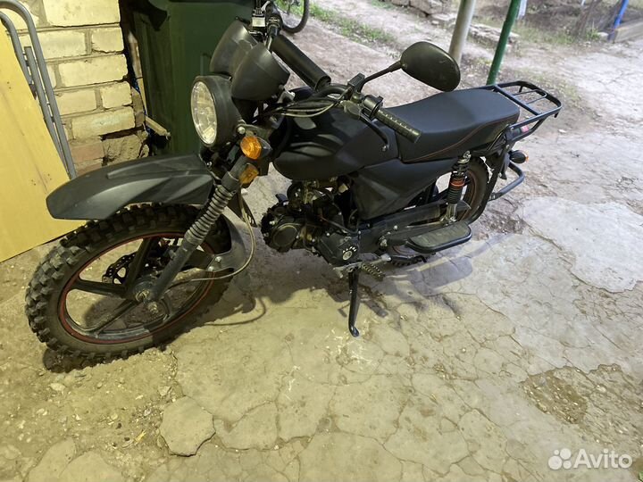 Мопед Alpha off Road Black Matt 125cm3 (2023)