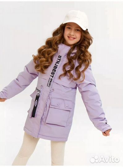 Куртка идеал демисезонная для девочки 164