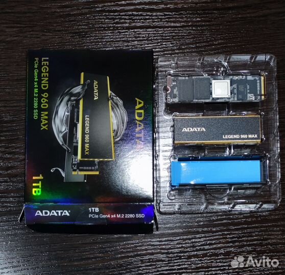 Радиатор для ssd m2 adata legend 960 MAX