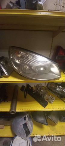 Фара правая и фанарь правый на рено сценик