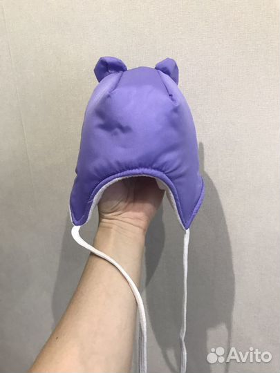 Шапка ручная работа зима новая