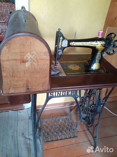 Швейная машинка Зингер, ножная, 1901 г