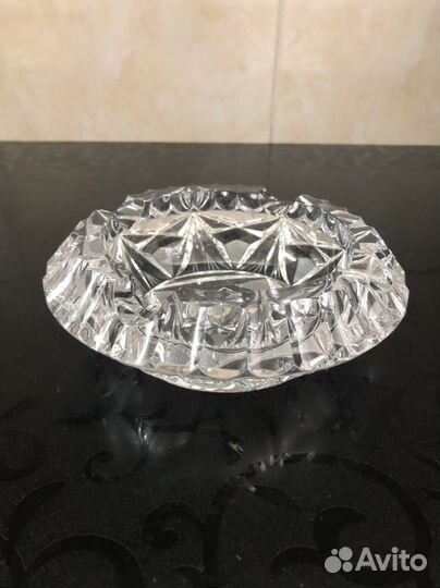 Пепельница Богемия и цветное стекло Чехословакия