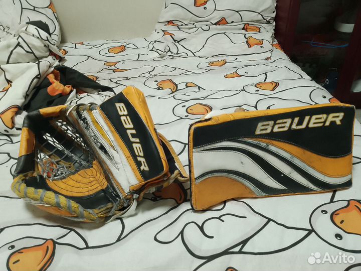 Вратарские блин ловушка bauer