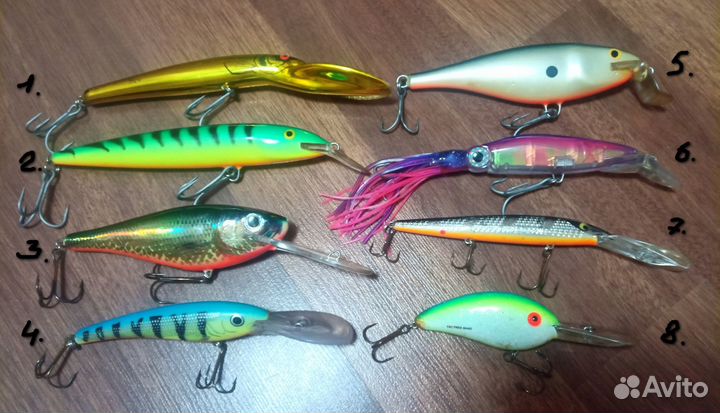 Воблеры для троллинга