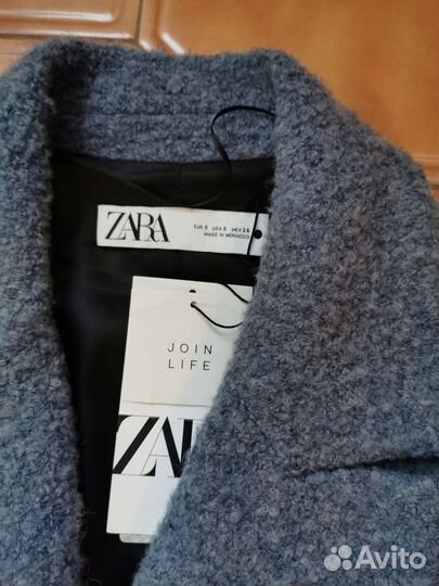 Пальто женское zara новое