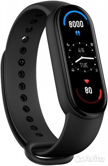 Умный браслет Xiaomi Mi Smart Band 6, черный