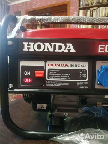 Бензиновый электрогенератор Honda