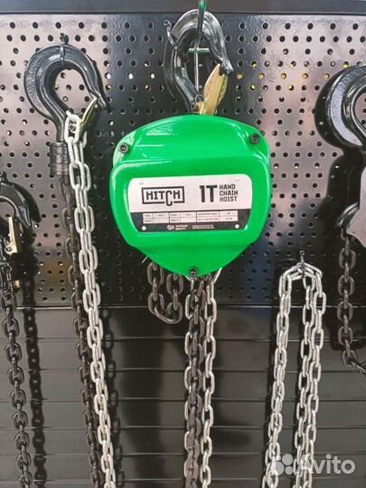 Таль ручная цепная hitch CH100, 2 т, 3 м