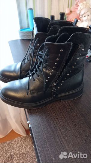 Ботинки женские 37 размер натуральная кожа