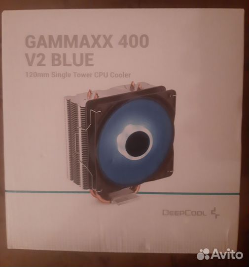 Кулер для процессора deepcool gammaxx 400 V2 Blue