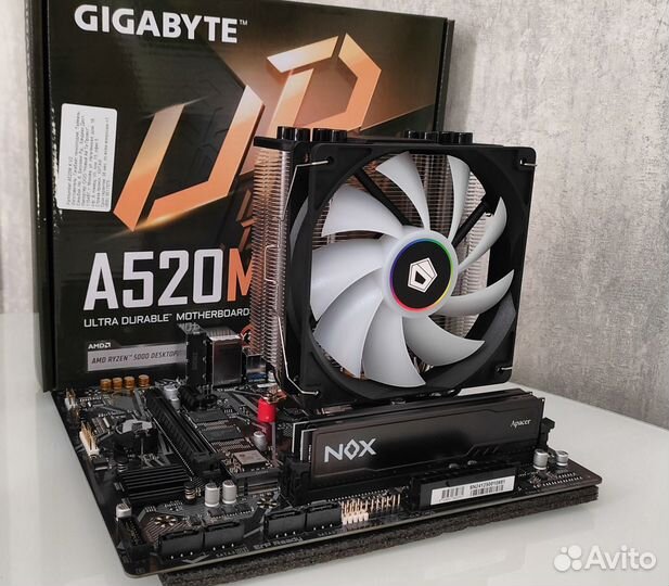 Новый игровой пк (Ryzen 5 5500 / RTX 4060)