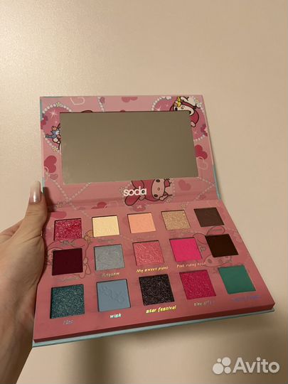 Палетка теней coda