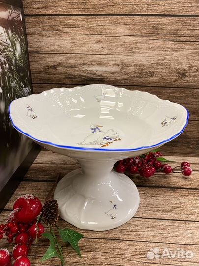 Ваза для фруктов 25 см. 