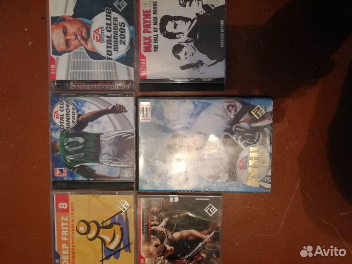 CD диски с играми