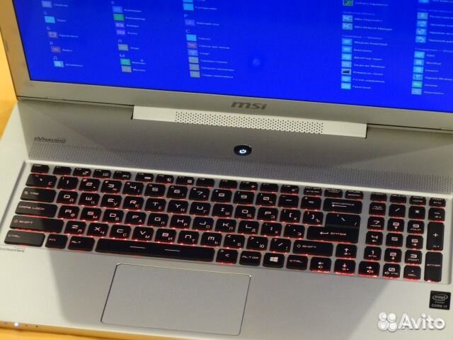 Игровой ноутбук MSI GTX 17.3 FulHD разрешением