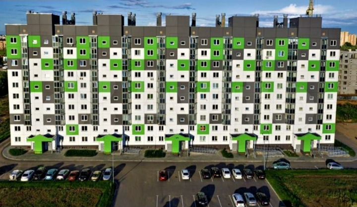 2-к. квартира, 58 м², 4/10 эт.