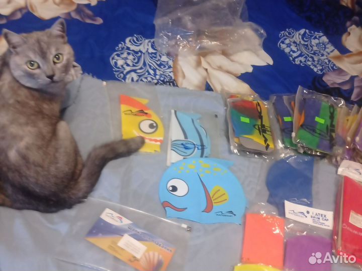 Шапочки для плаванья