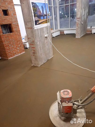 Полусухая стяжка пола, Штукатурка