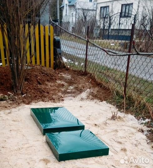 Септик с завода-изготовителя