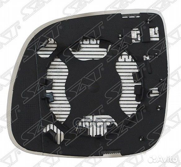 Полотно зеркала Volkswagen Touareg 06-10 (Справа