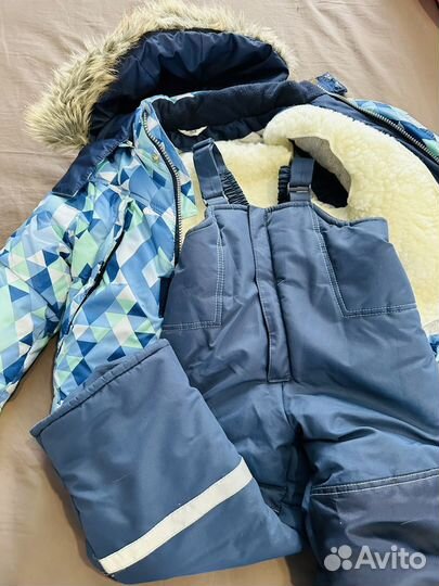 Зимний костюм для мальчика 98
