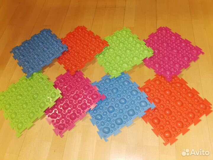 Ортопедический массажный коврик Орто, 8 модулей