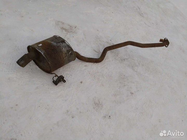 Глушитель левый Bmw Х5 3.0L 2004