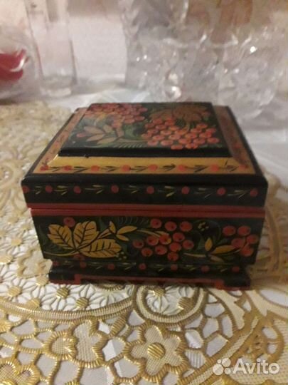 Шкатулка для украшений винтаж