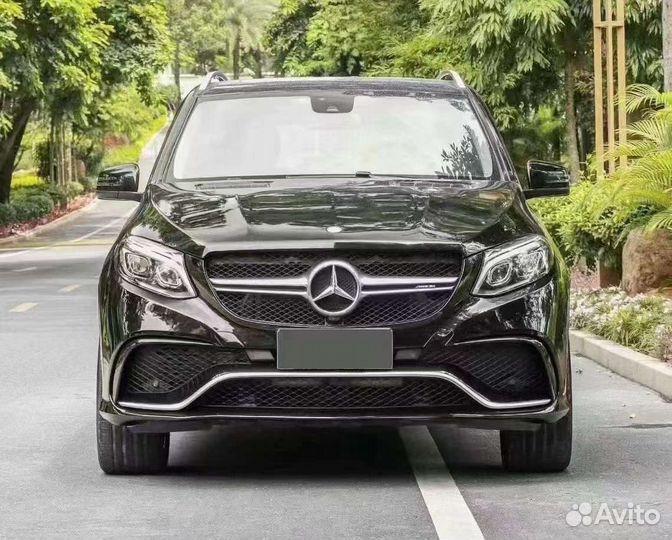 Обвес для рестайлинга Mercedes ML w166 в GLE63 AMG