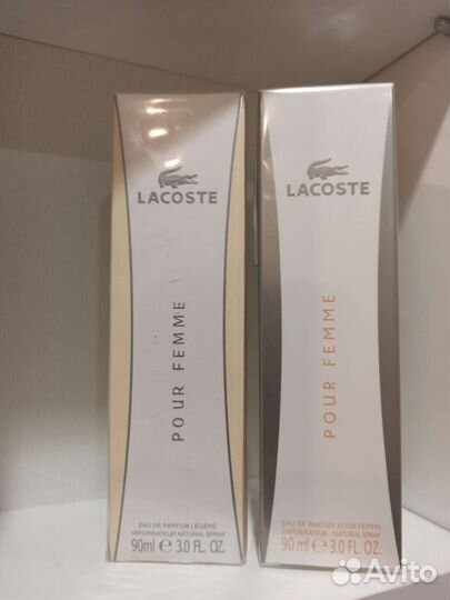 Lacoste pour femme eau de parfum 90мл