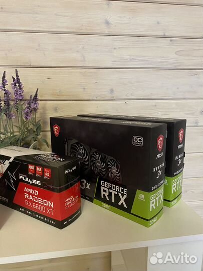 Видеокарта RTX 3090 Ventus 24 GB