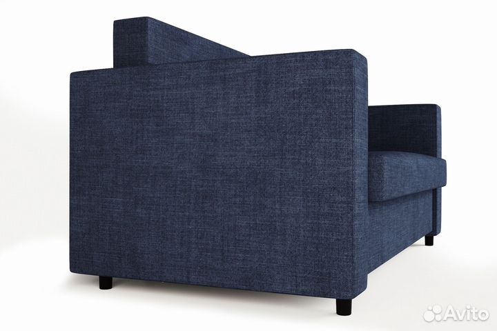 Диван кровать синий