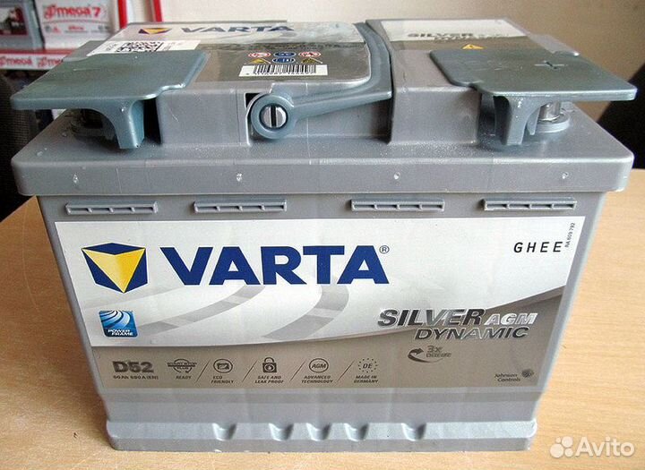 Аккумулятор varta AGM (гелевый) 60 А/ч. Доставка