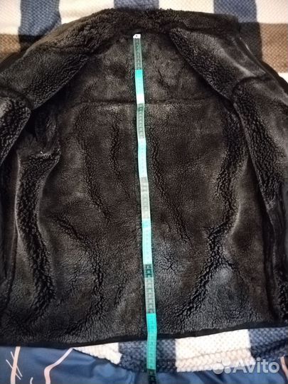 Дубленка натуральная мужская 46