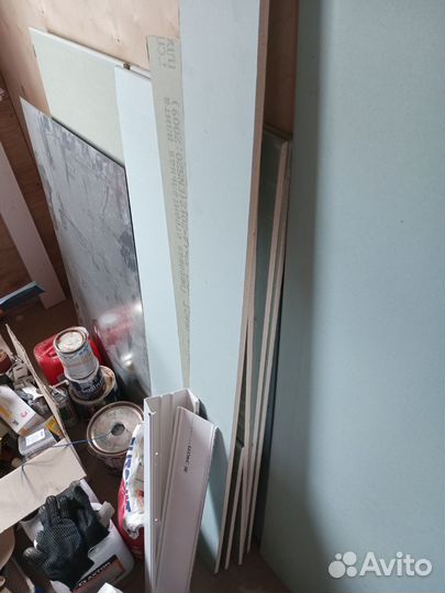 Гипсокартон влагостойкий, направляющая