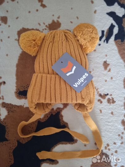 Шапка детская зимняя 46 48