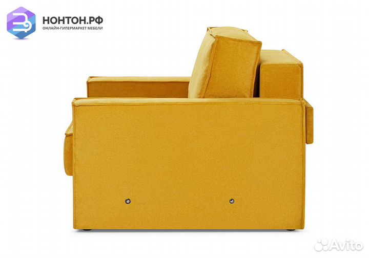 Кресло еврокнижка Тревис желтое