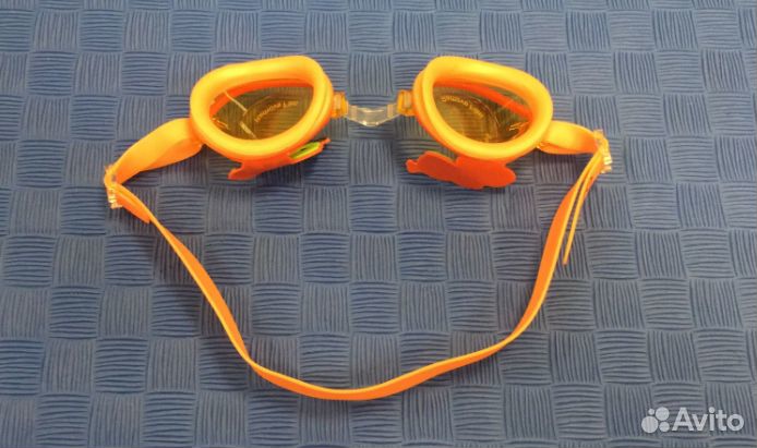 Очки для плавания детские оранжевые B31528-4