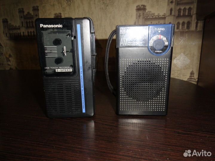 Кассетный диктофон panasonic