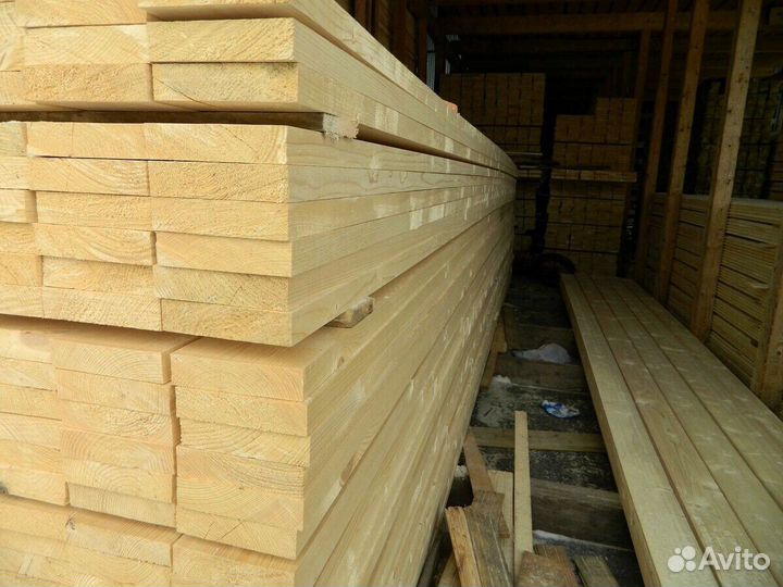 Доска обрезная 50х50х6000