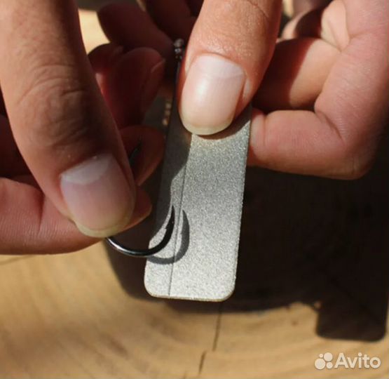 Нож мини титановый и точилка мини