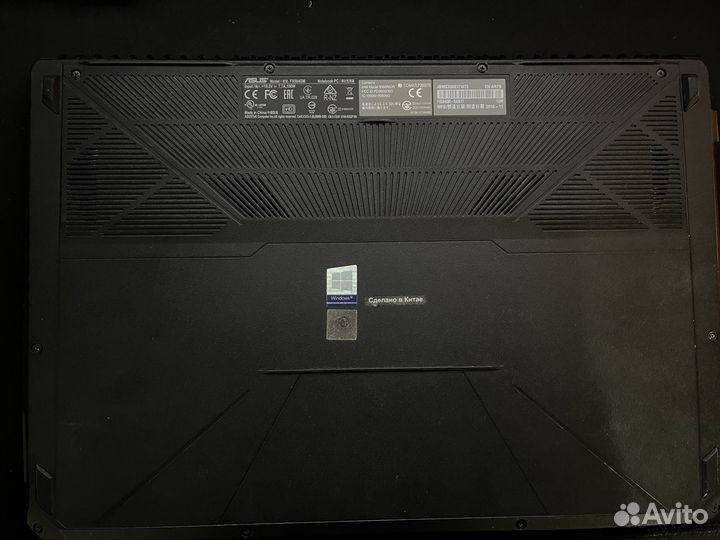 Игровой ноутбук Asus FX504GM