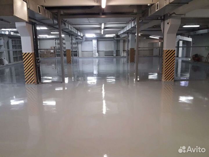 3D полы, полимерные полы