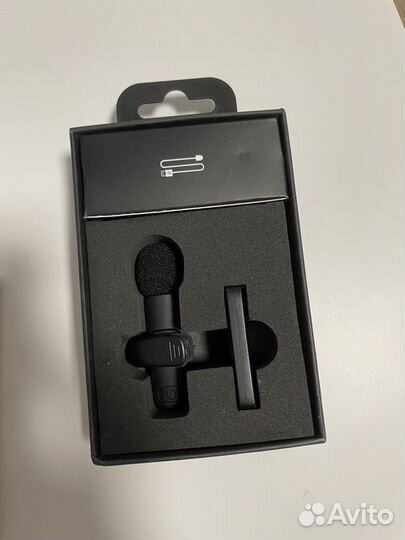 Беспроводной петличный микрофон для айфон