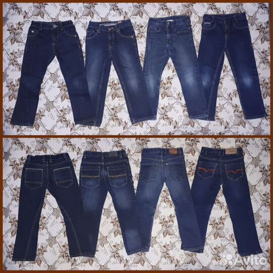 Джинсы д/мальчика 6 лет