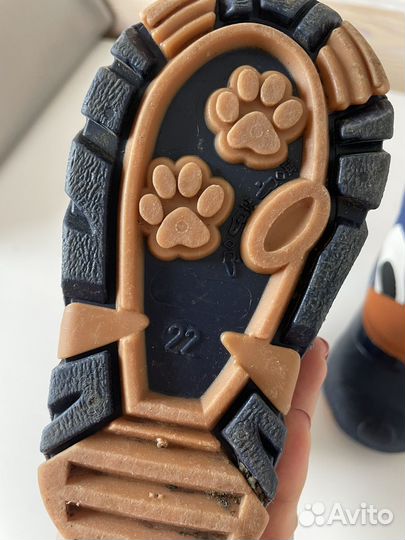 Сапоги зимние 22 зебра