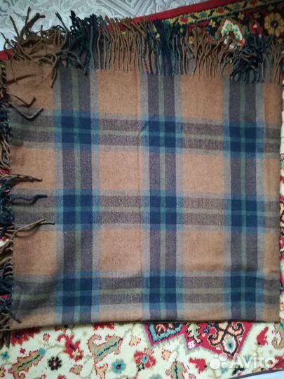 Плед шерстяной СССР