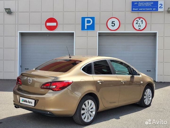 Opel Astra 1.4 AT, 2013, 172 798 км