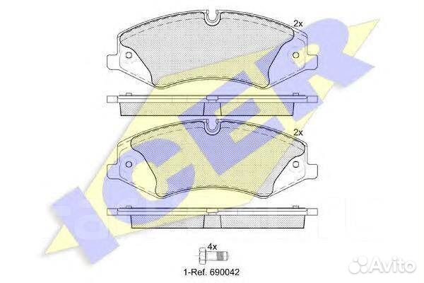 Колодки тормозные Land Rover Range Rover III/Sport